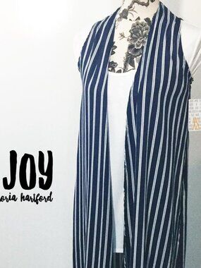 LuLaRoe Joy. Lightweight Duster Vest